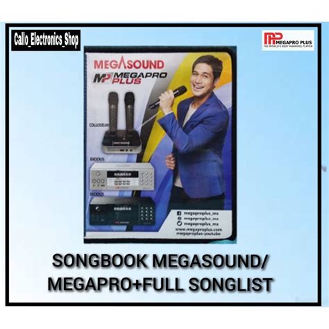 ORIGINAL MEGASOUND/MEGAPRO PLUS SONGBOOK AND .